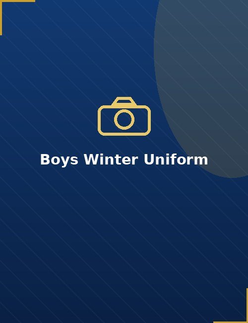 Boys winter uniform