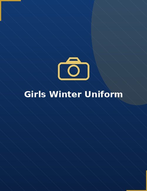 Girls winter uniform